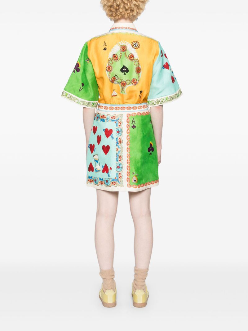 Blue Rummy Mini Shirt Dress