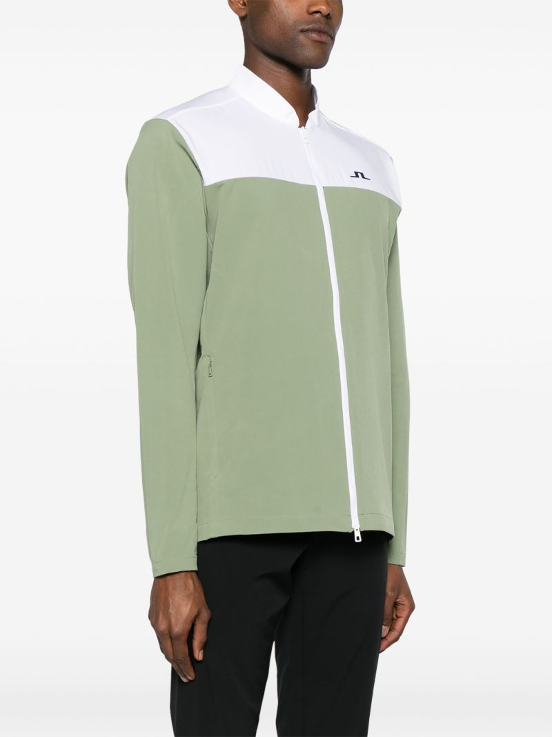Green Jeff Colour-block Jacket