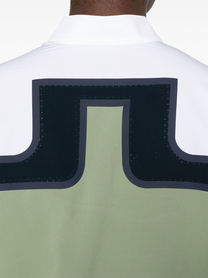 Green Jeff Colour-block Jacket