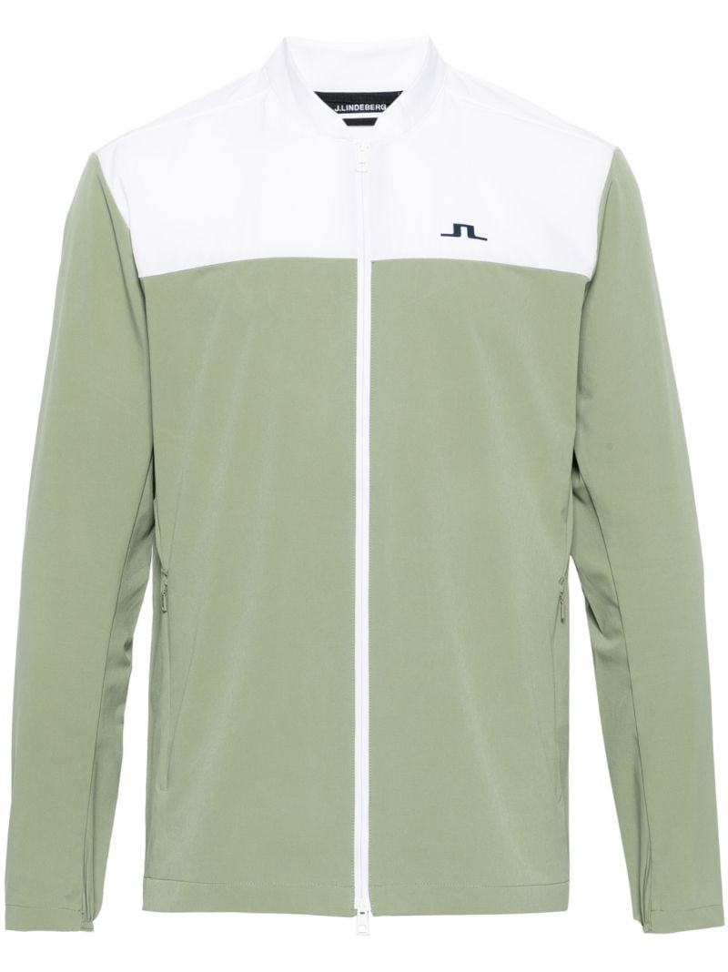 Green Jeff Colour-block Jacket