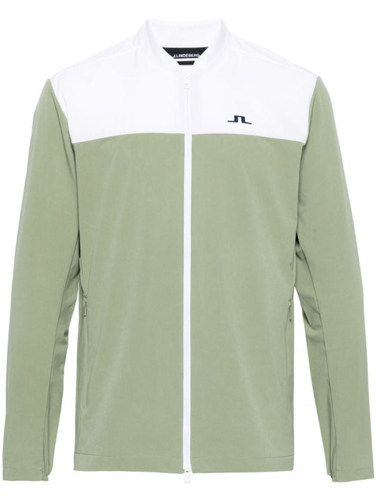 Green Jeff Colour-block Jacket
