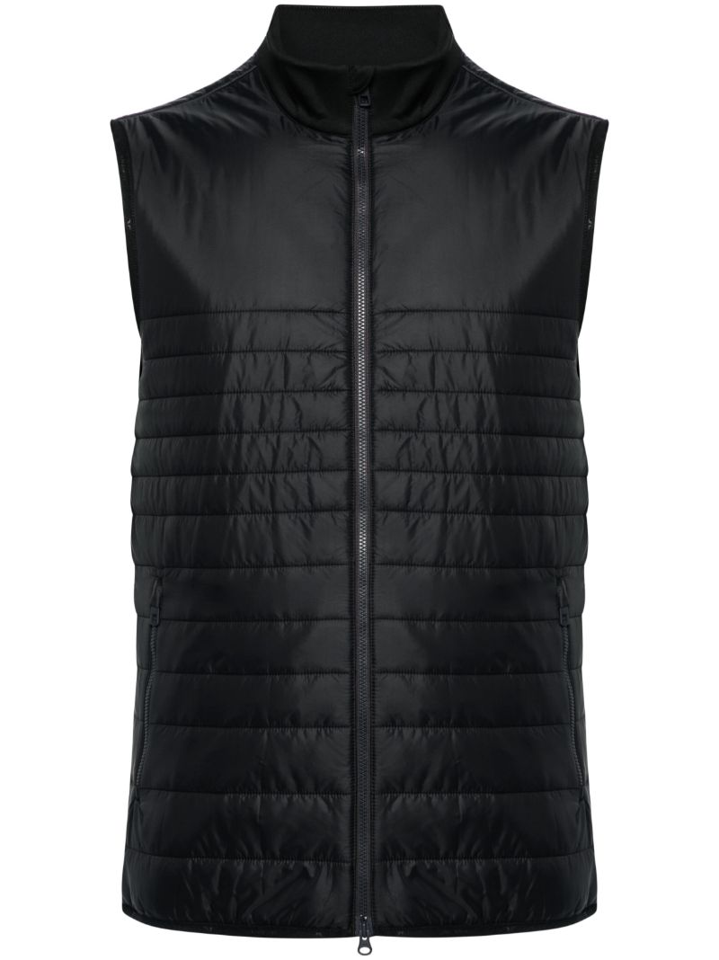 Black Martino Quilted Vest