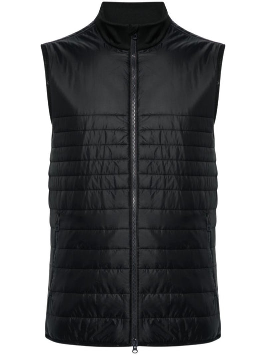 Black Martino Quilted Vest