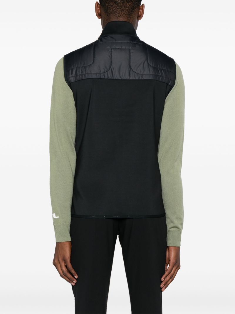 Black Martino Quilted Vest