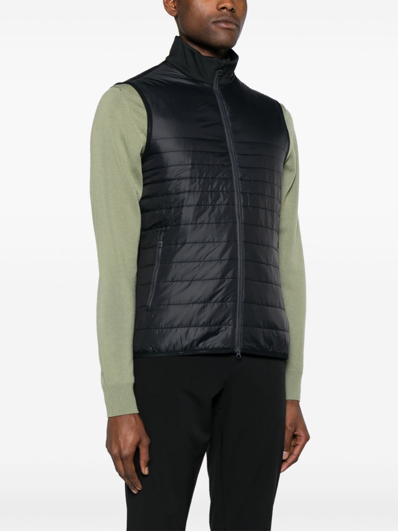 Black Martino Quilted Vest