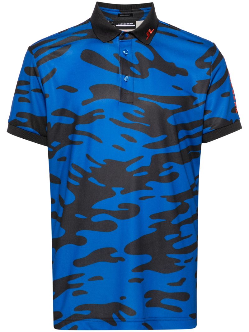 Blue Tour Tech Polo Shirt