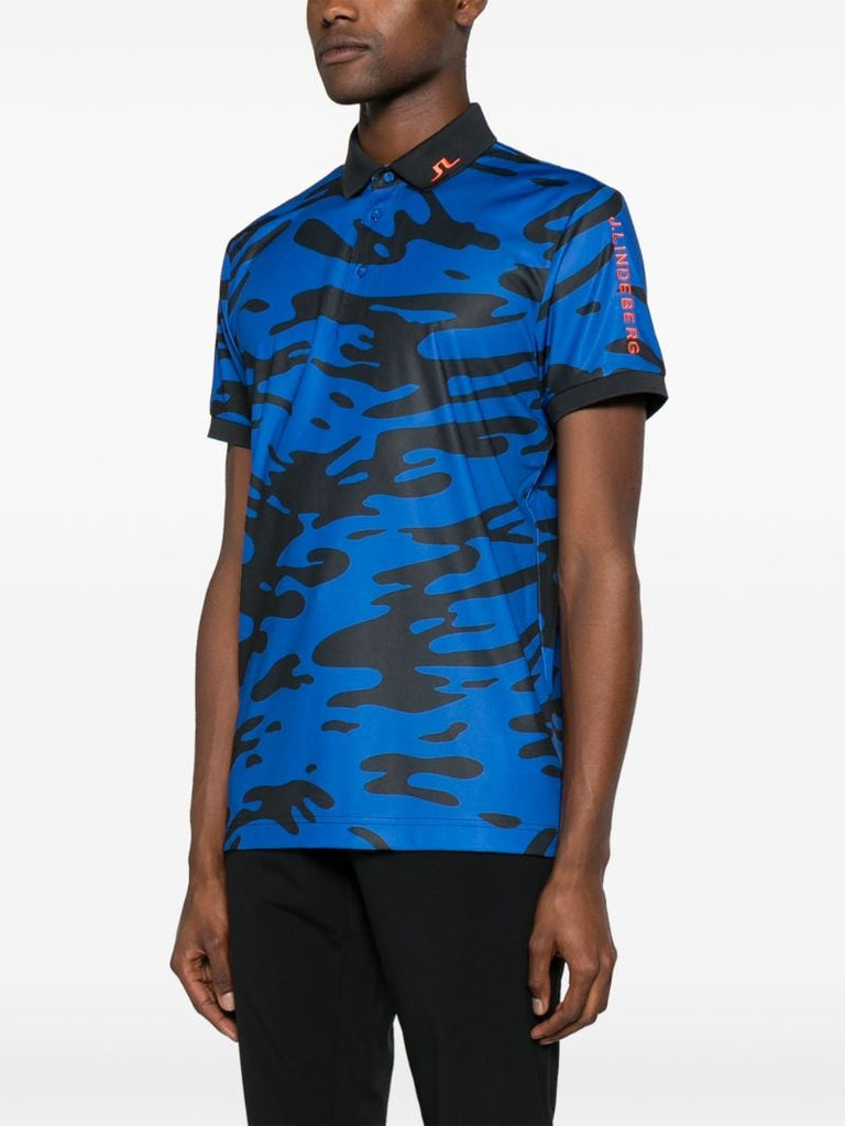 Blue Tour Tech Polo Shirt