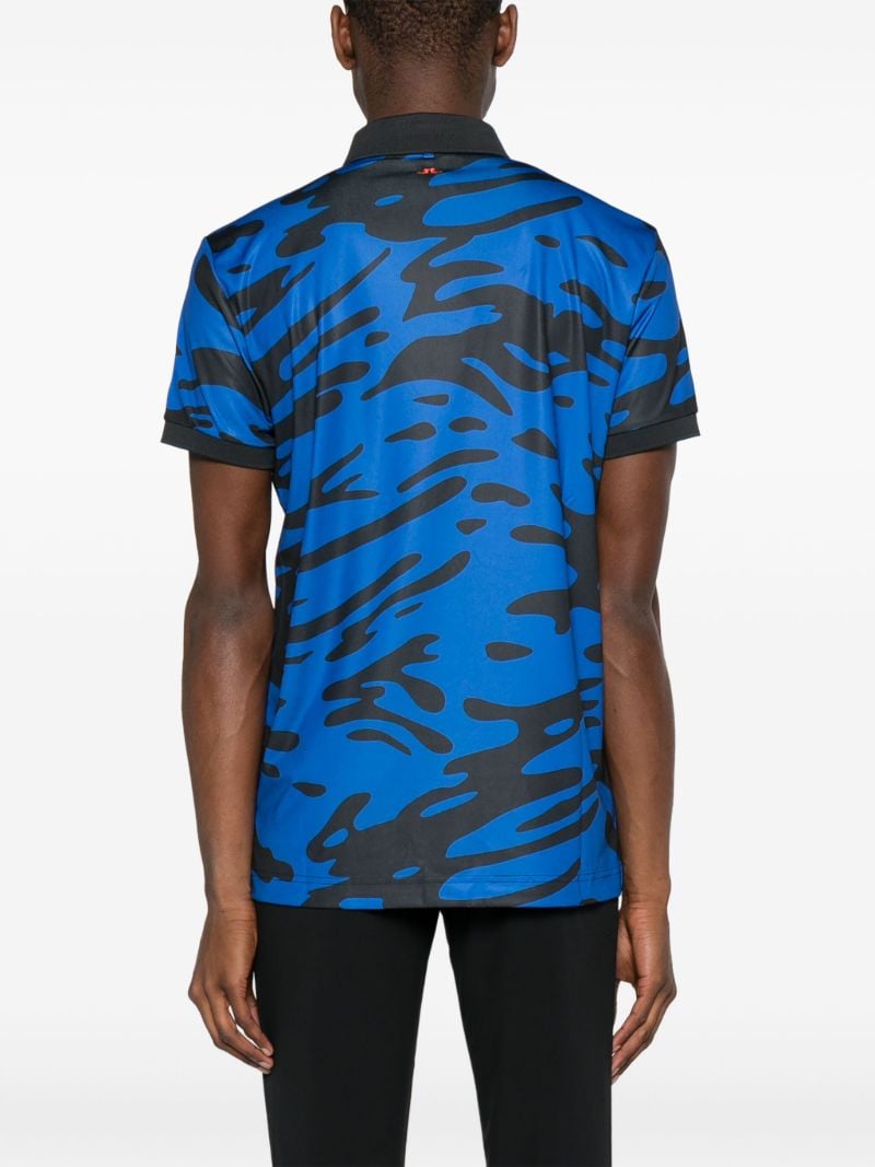 Blue Tour Tech Polo Shirt