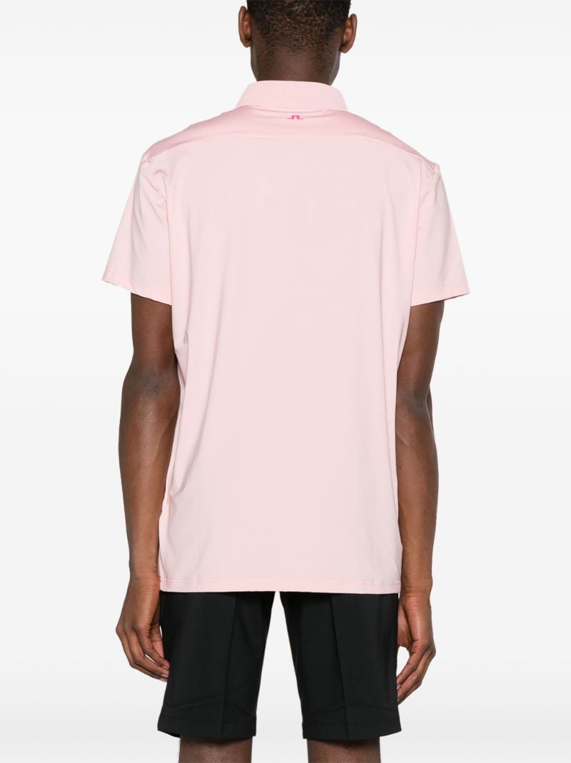 Pink Duff Logo-embroidered Polo Shirt
