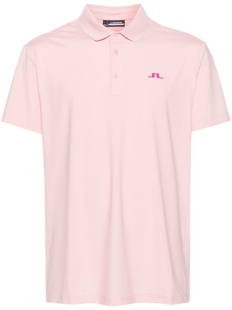 Pink Duff Logo-embroidered Polo Shirt