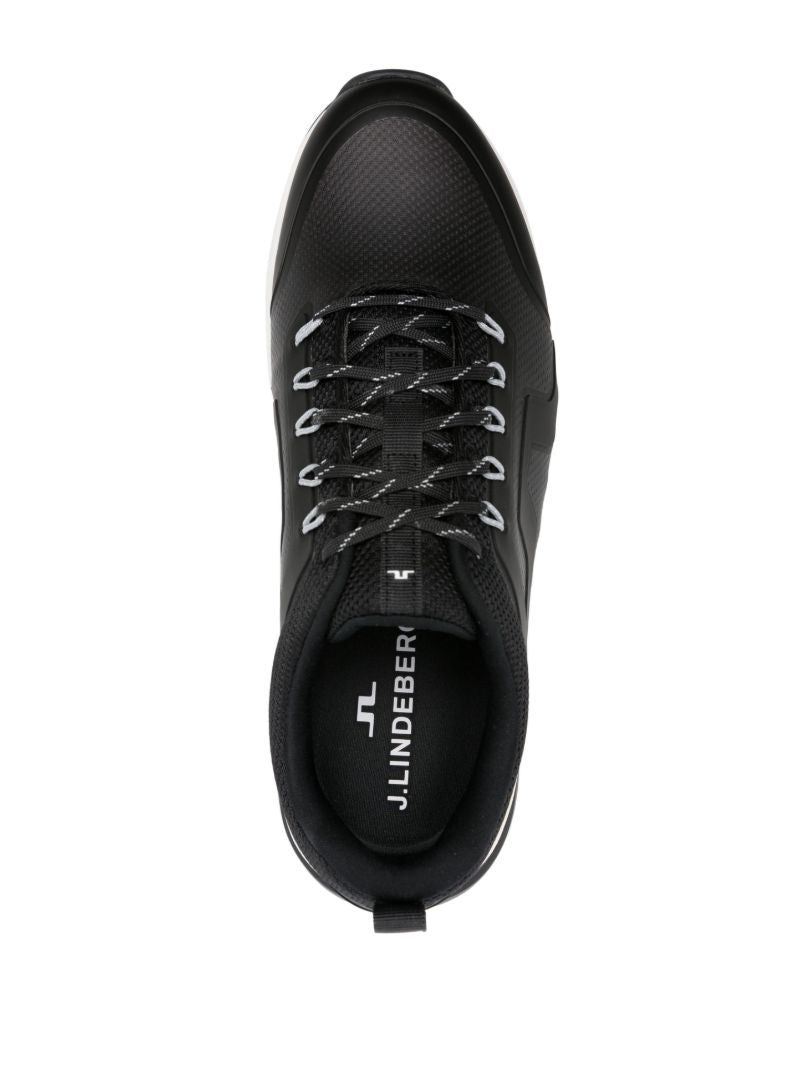 Black Range Finder Golf Sneakers