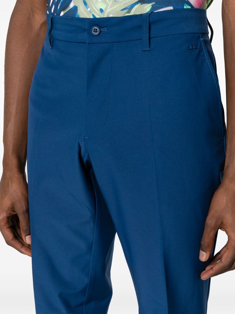 Blue Elliot Straight-leg Trousers