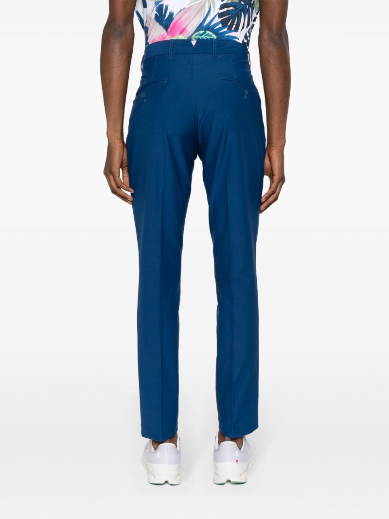 Blue Elliot Straight-leg Trousers