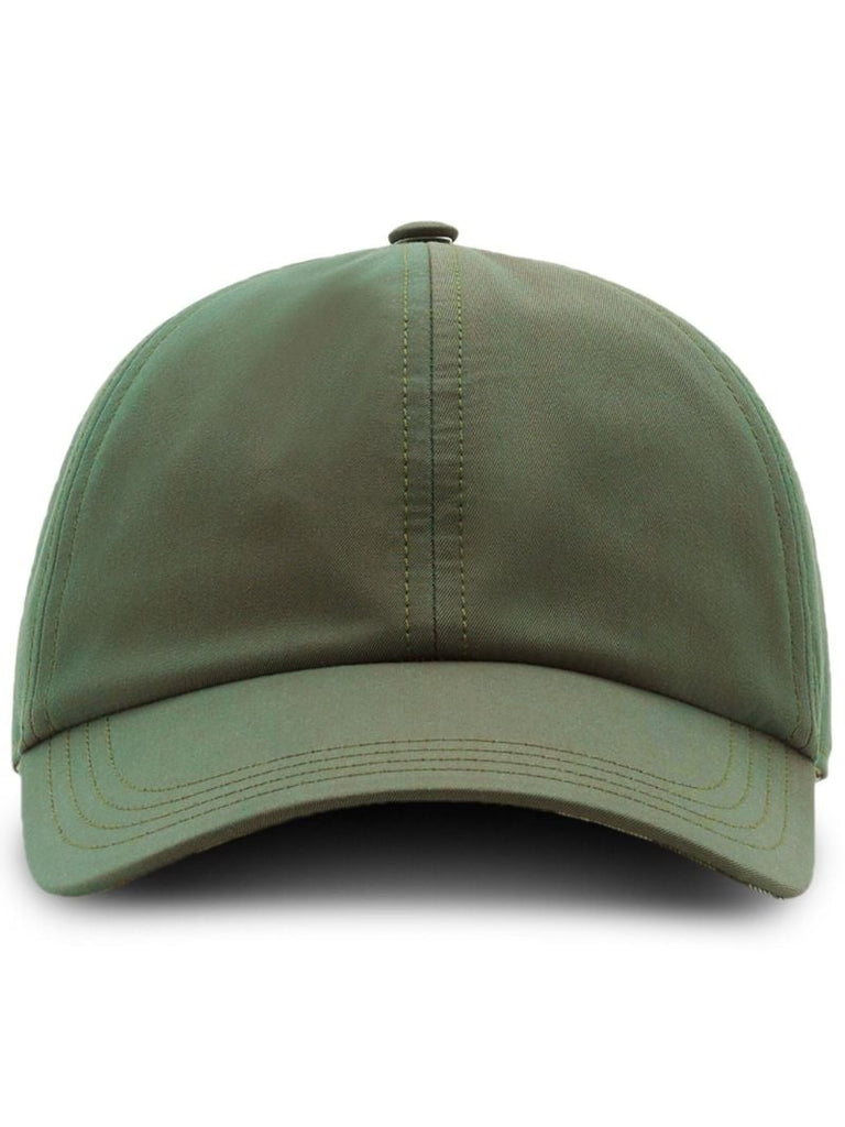 Green Cotton Baseball Cap