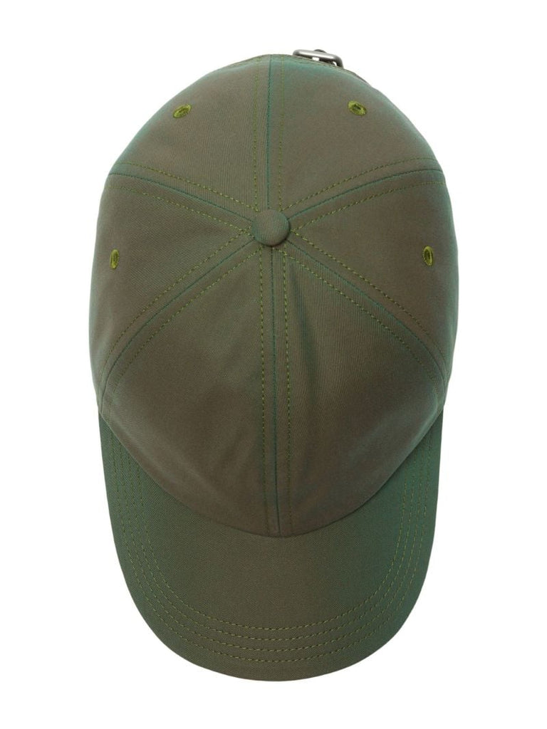 Green Cotton Baseball Cap