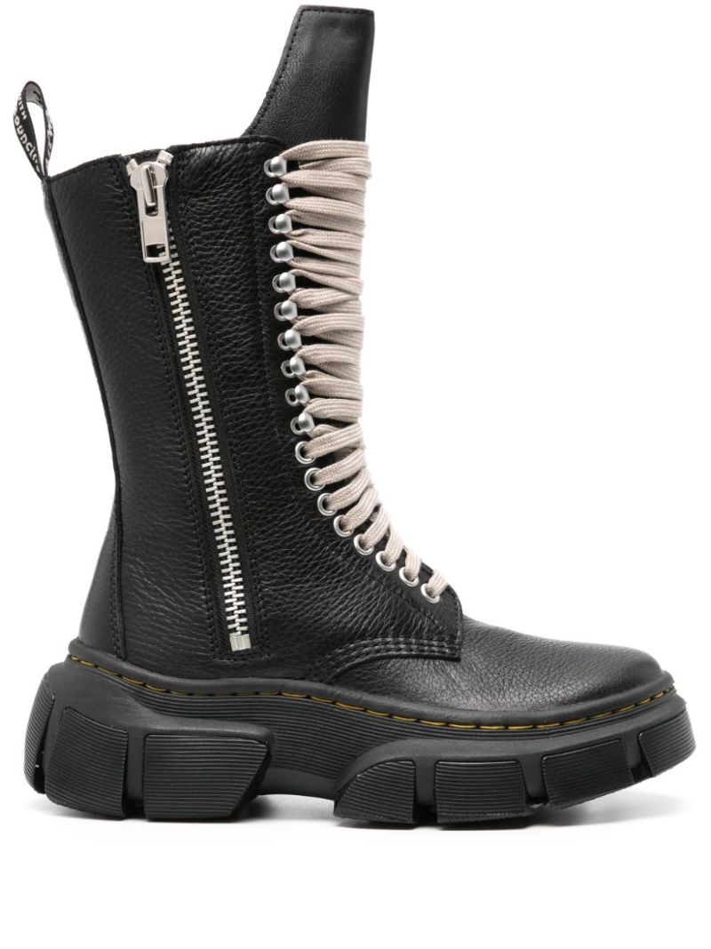 X Rick Owens 1918 Leather Boots