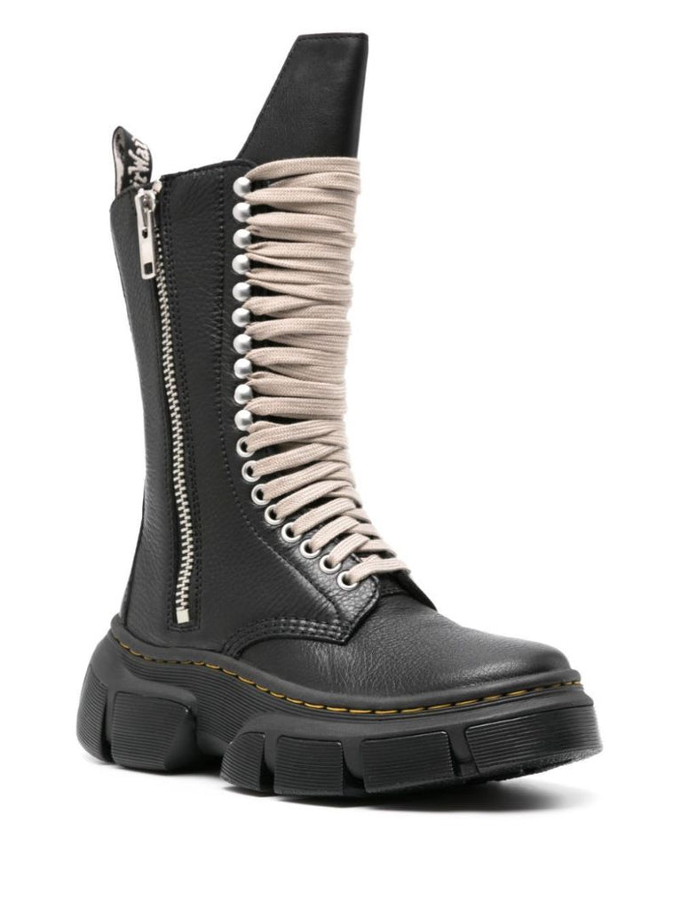X Rick Owens 1918 Leather Boots