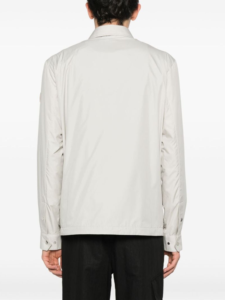 Neutral Piz Logo AppliquÃ_x0083_Â© Shirt Jacket