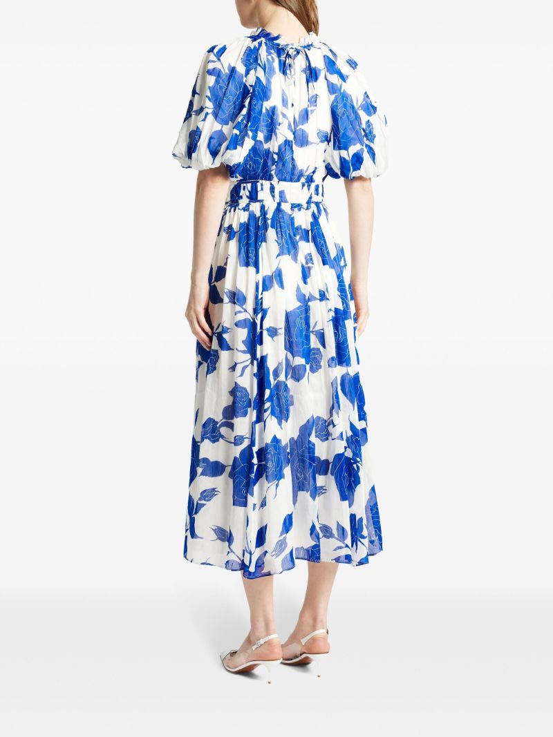 Blue Elysium Midi Dress