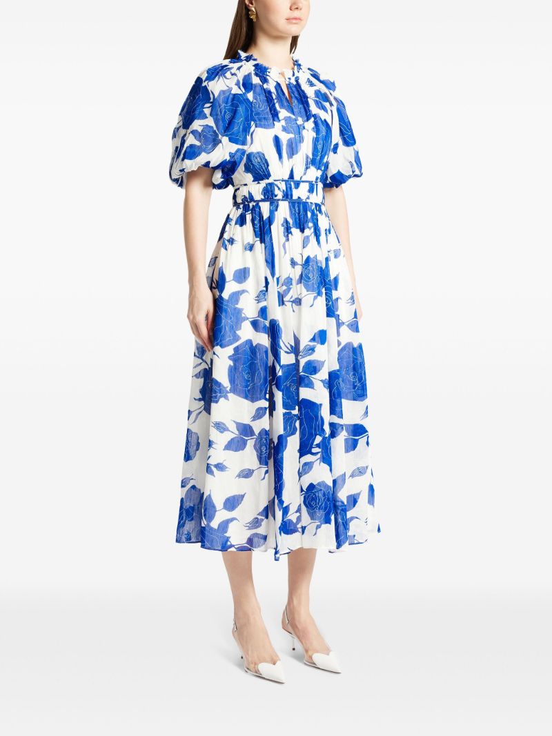 Blue Elysium Midi Dress