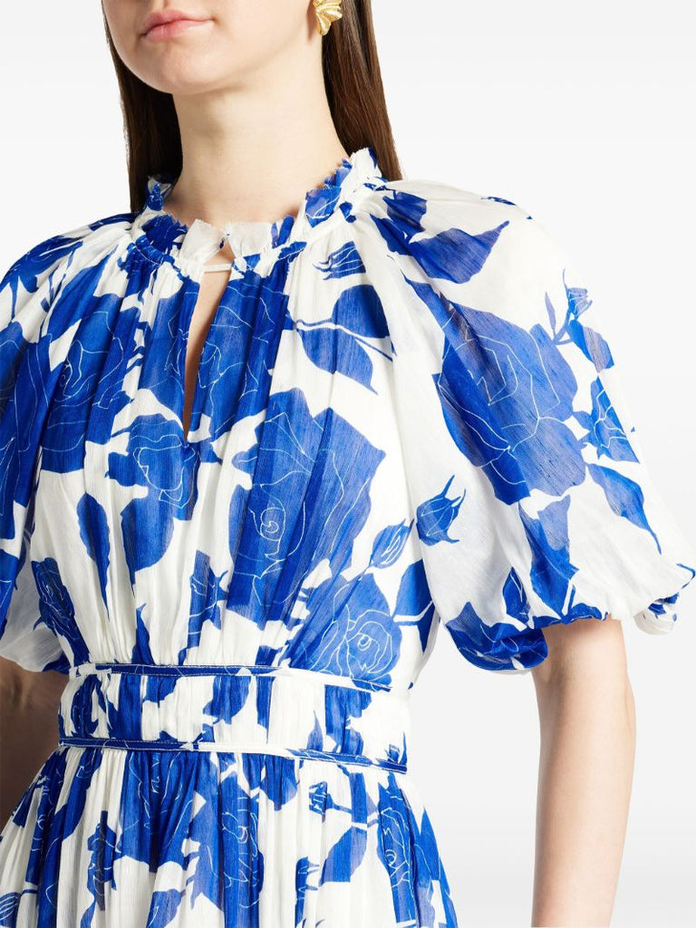 Blue Elysium Midi Dress