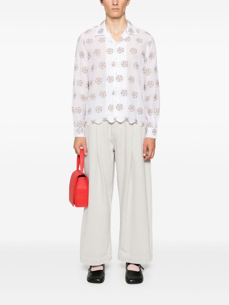 Floral Aperture Shirt