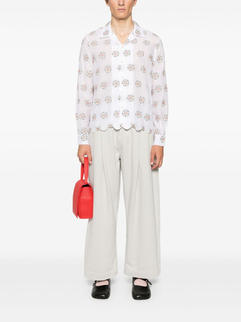 Floral Aperture Shirt