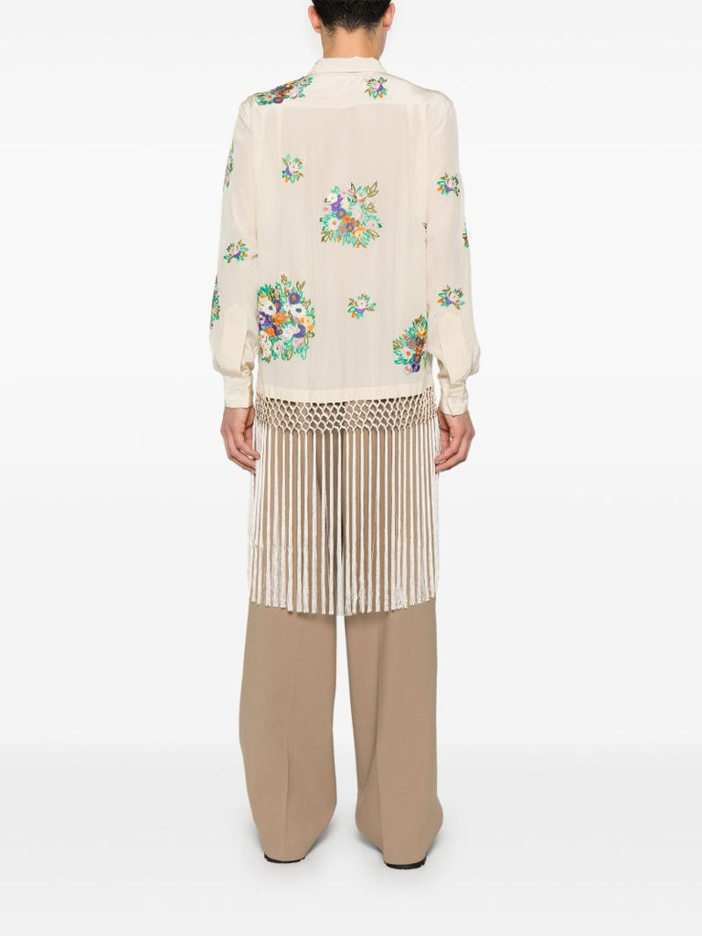 White Flower Language Shirt