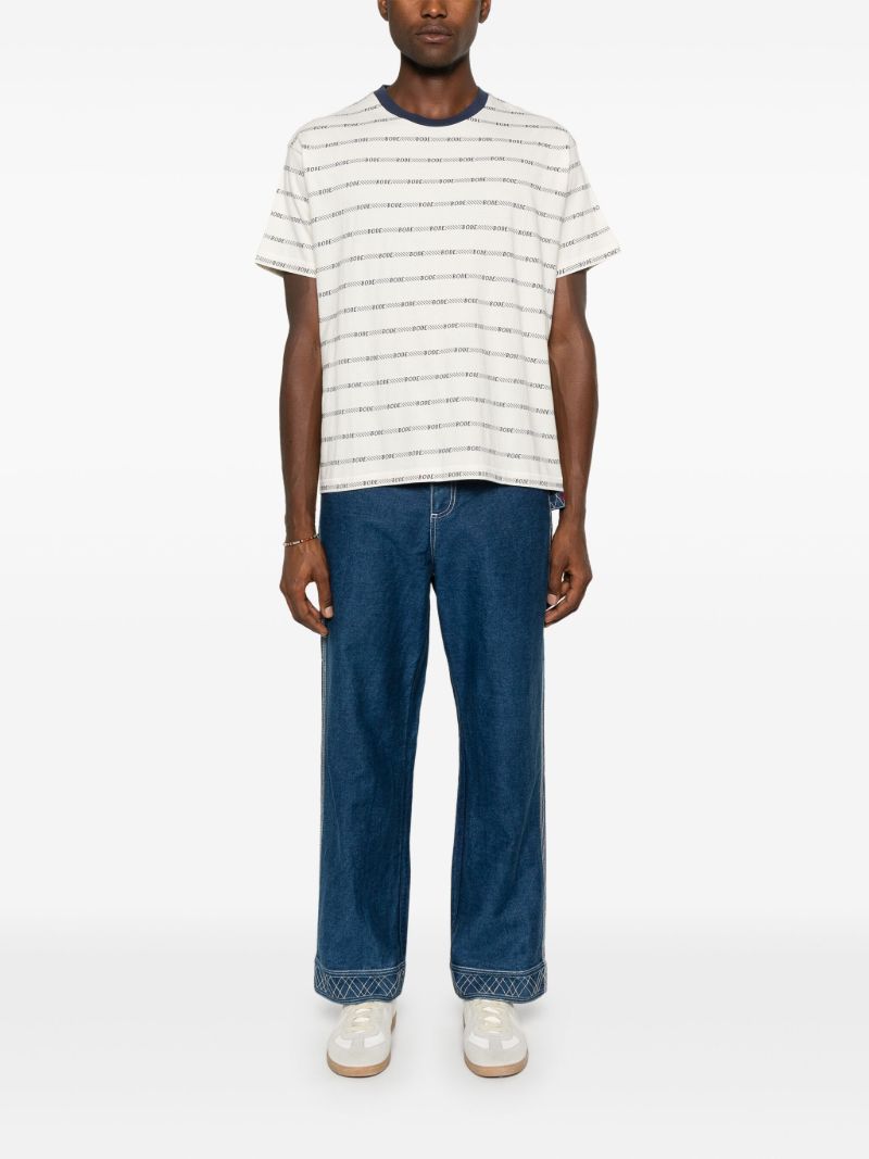 Rec-jacquard T-shirt