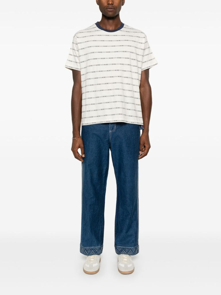 Rec-jacquard T-shirt