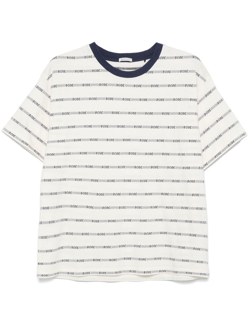Rec-jacquard T-shirt