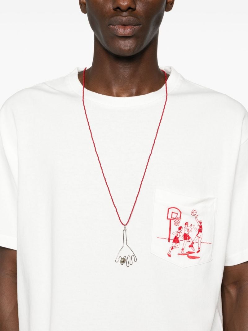 Embroidered T-shirt