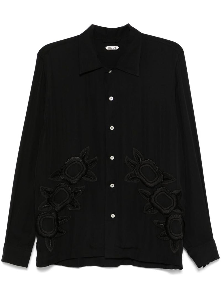Black Midnight Daffodil Shirt