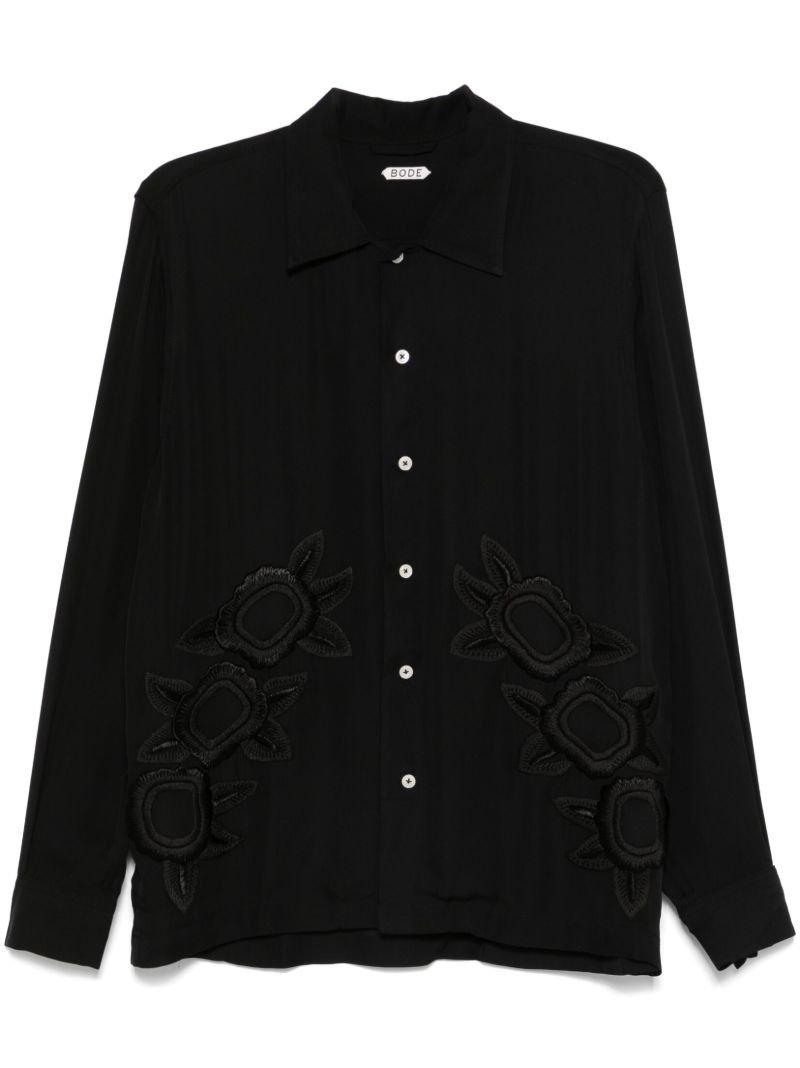 Black Midnight Daffodil Shirt