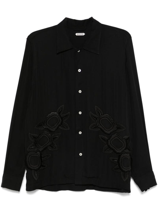 Black Midnight Daffodil Shirt