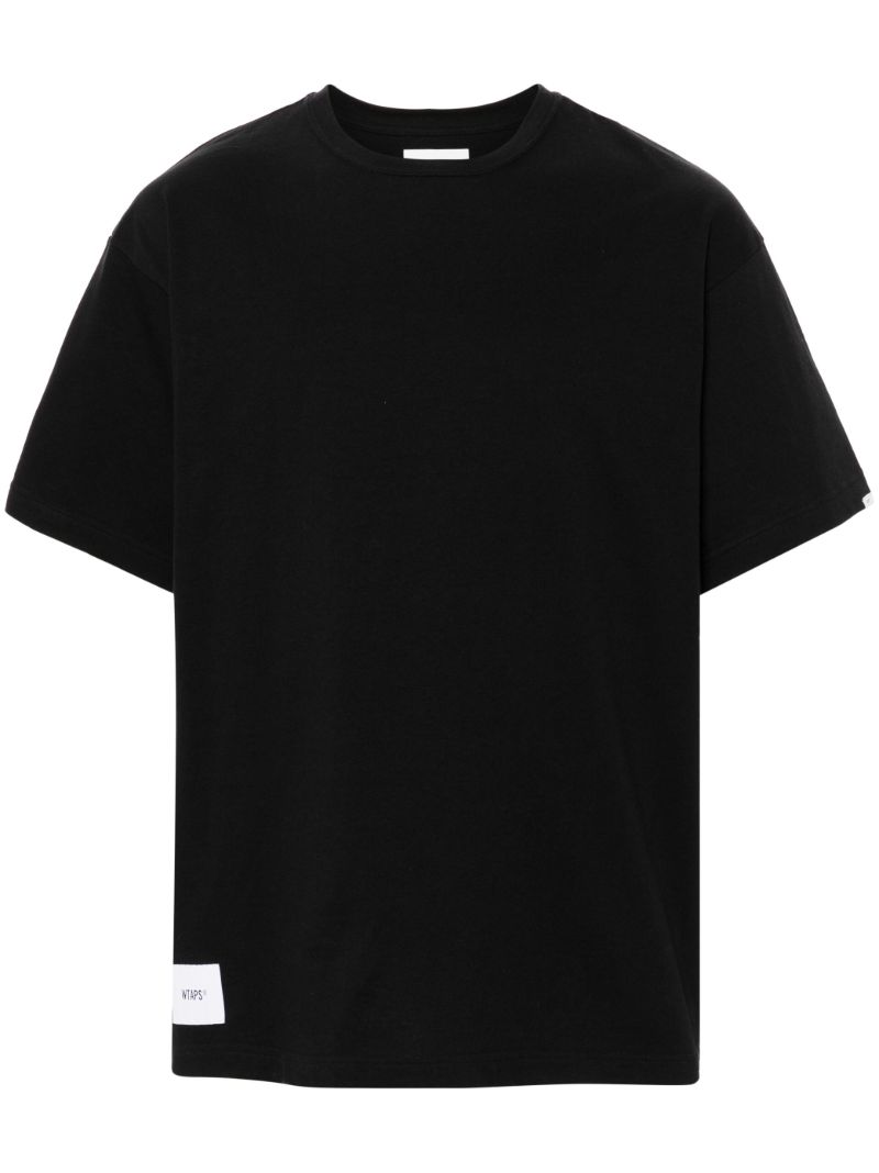 Black All Cotton T-shirt