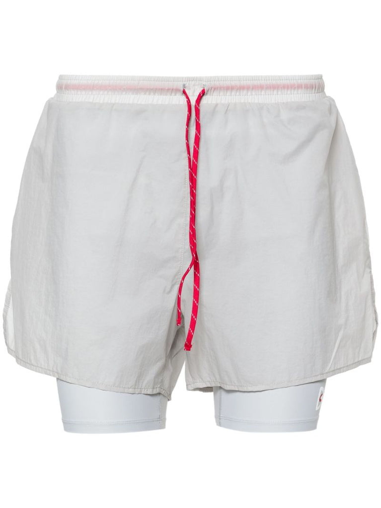 Grey Layered Cycling Shorts