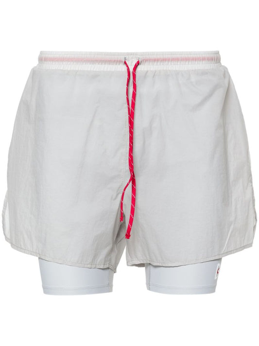 Grey Layered Cycling Shorts