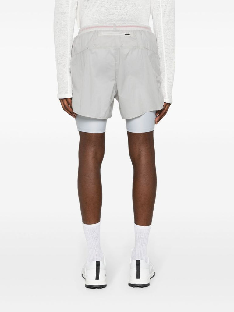 Grey Layered Cycling Shorts