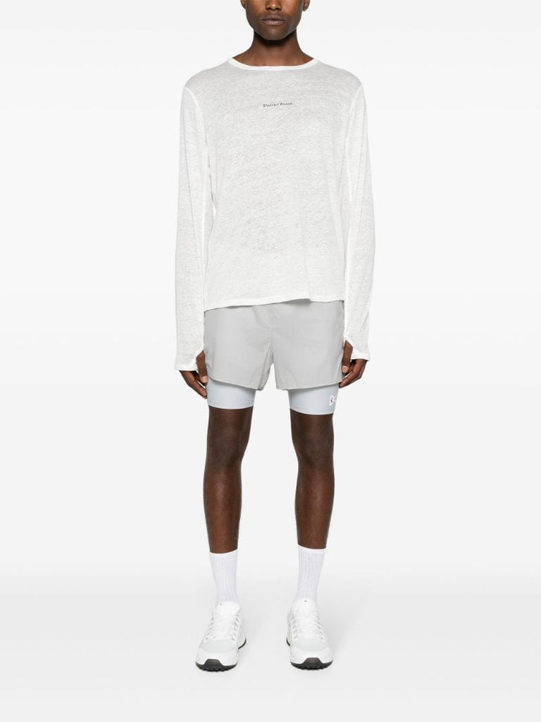 Grey Layered Cycling Shorts