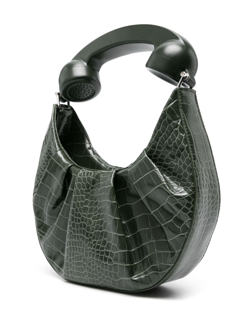 Green Phone Tote Bag