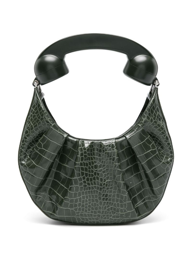 Green Phone Tote Bag