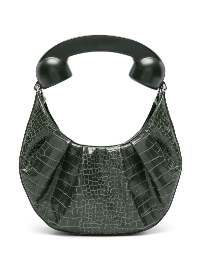 Green Phone Tote Bag