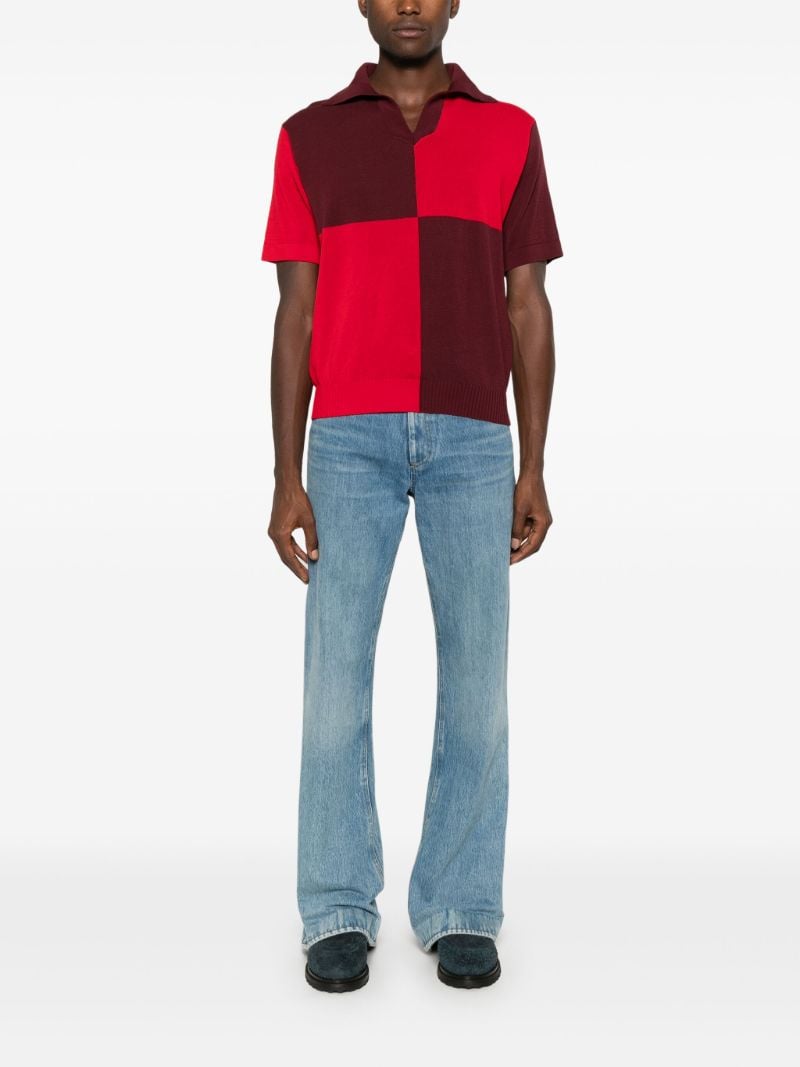 Checker Polo Shirt