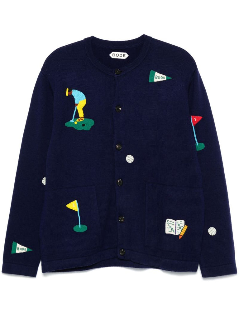 Embroidered Cardigan
