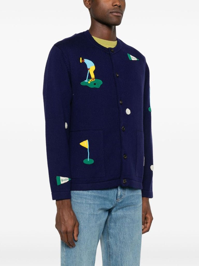 Embroidered Cardigan