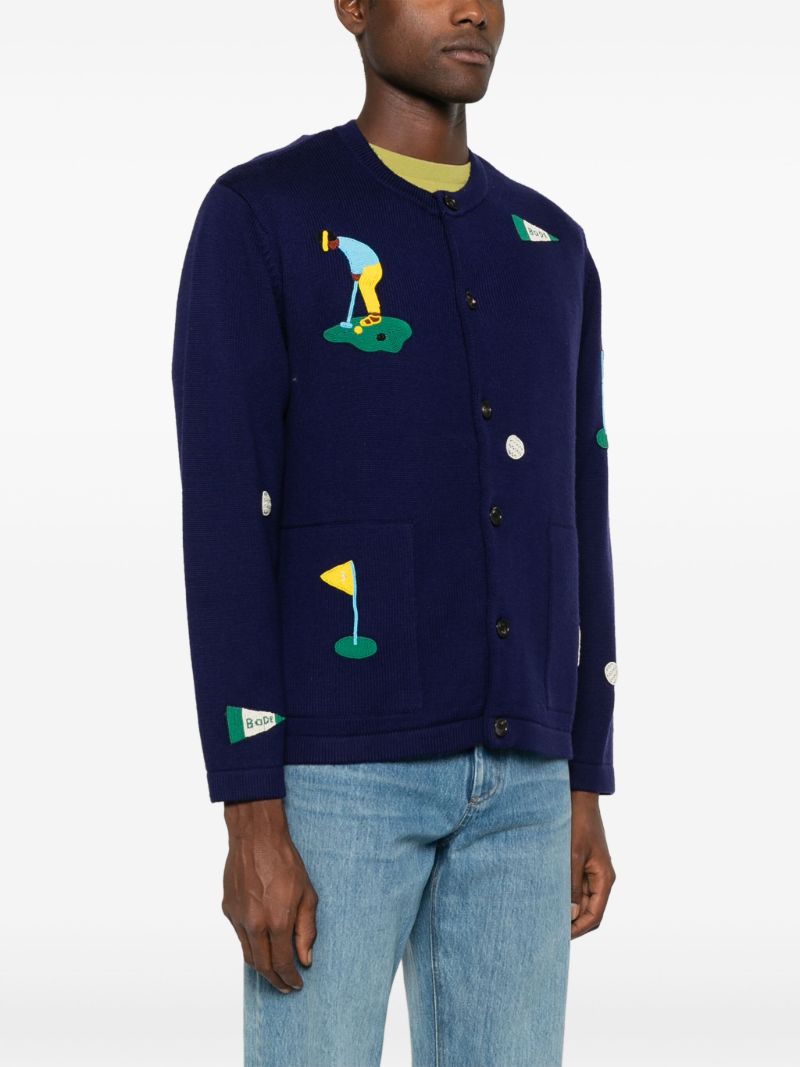 Embroidered Cardigan