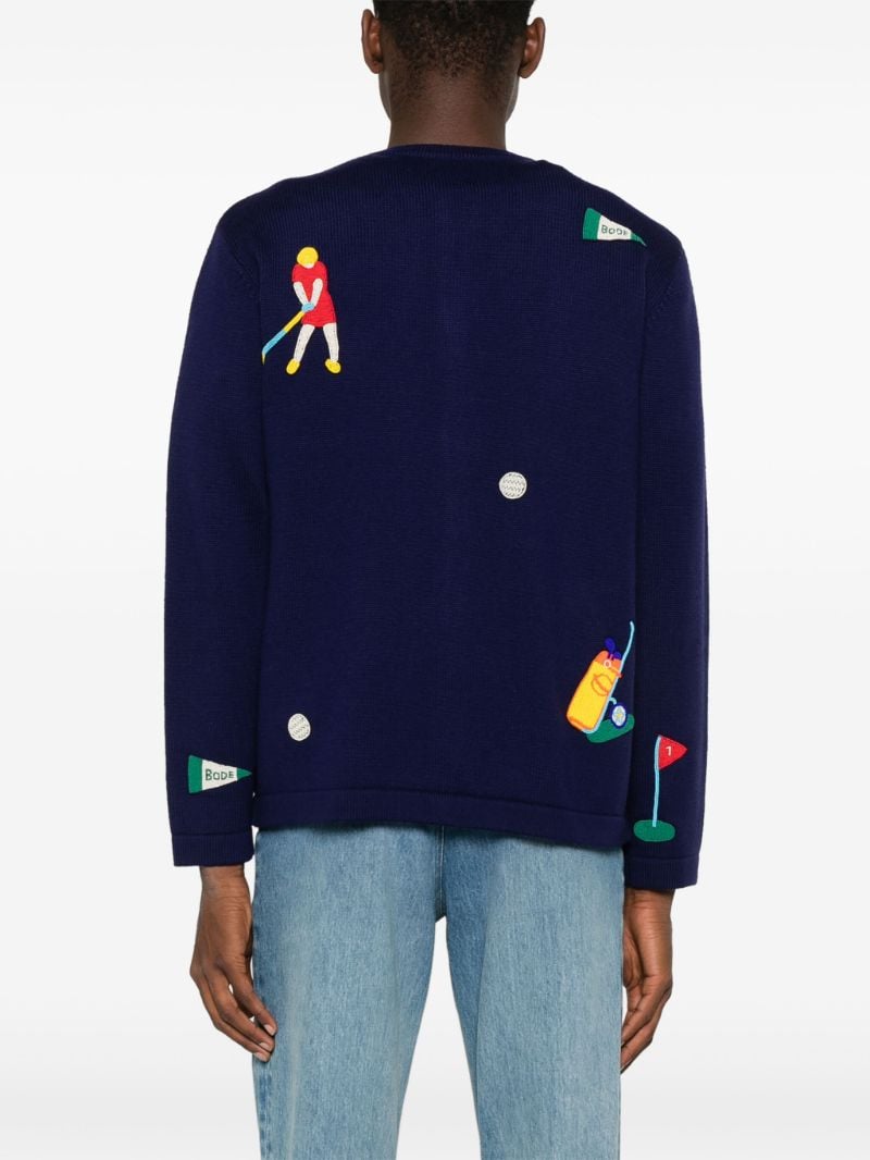 Embroidered Cardigan
