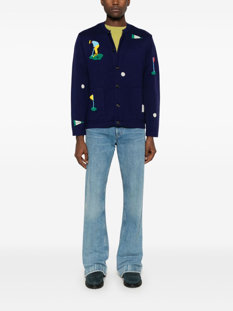 Embroidered Cardigan