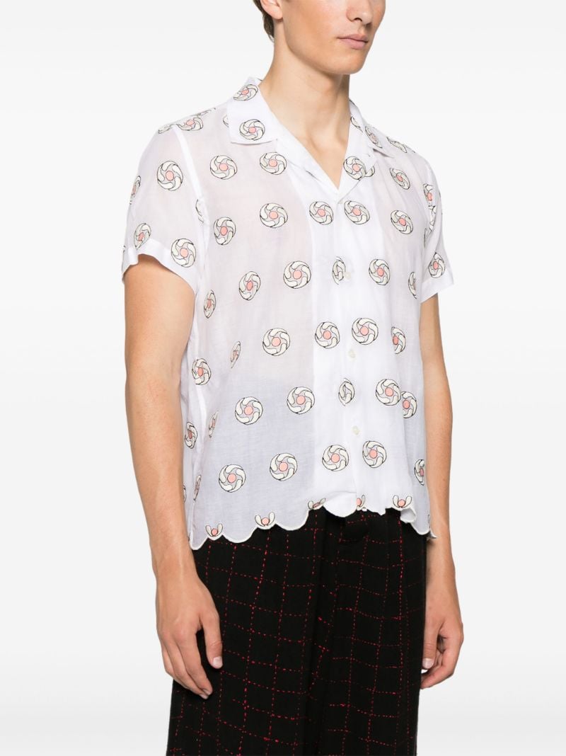 Floral Aperture Shirt